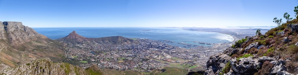 Cape Town view from Devils Peak
