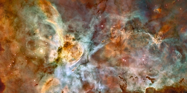 Carina nebula be looking like the generic version of nebulae