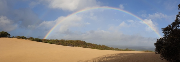 Carlo sand blow at Rainbow beach Queensland Australia 
