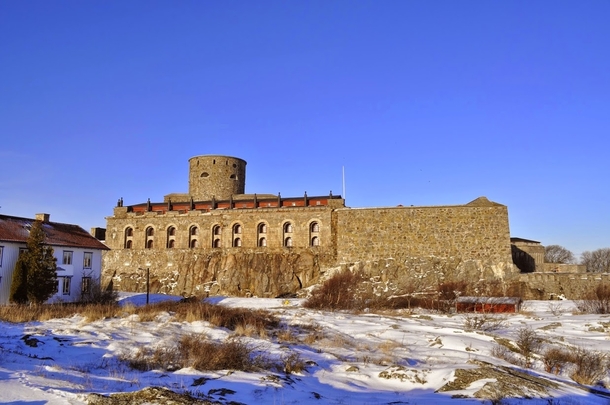 Carlsten Fortress in Marstrand Sweden built under King Karl X Gustav 