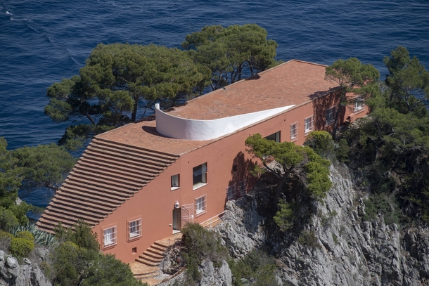 Casa Malaparte Punta Massullo Isle of Capri Italy 
