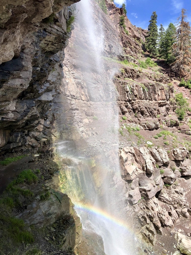 Cascade Falls in Ouray CO USA OC X