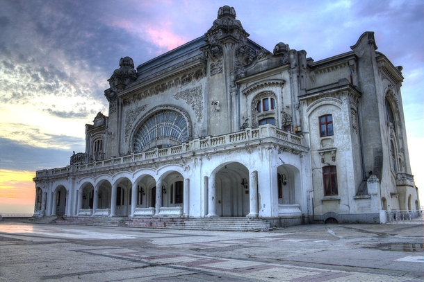 Casino in Constanta built  - photo by Djphazer Abandonded since 