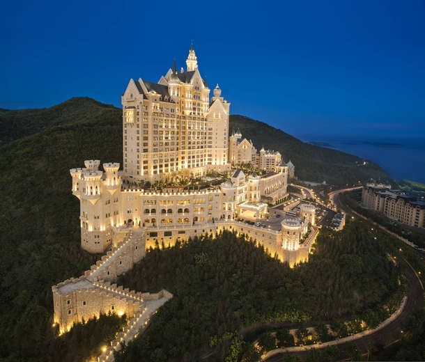 Castle Hotel in Dalian China 