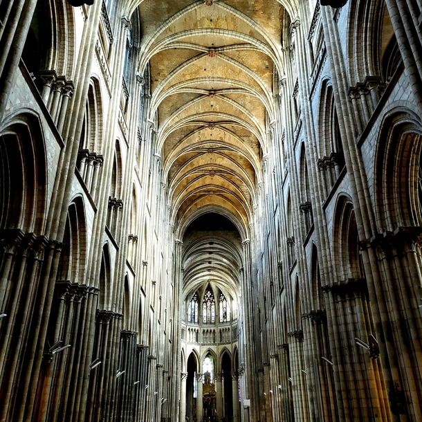 Cathdrale Notre-Dame de Rouen France Part of the foundation was built in the th century part of the building was built in the th century x 