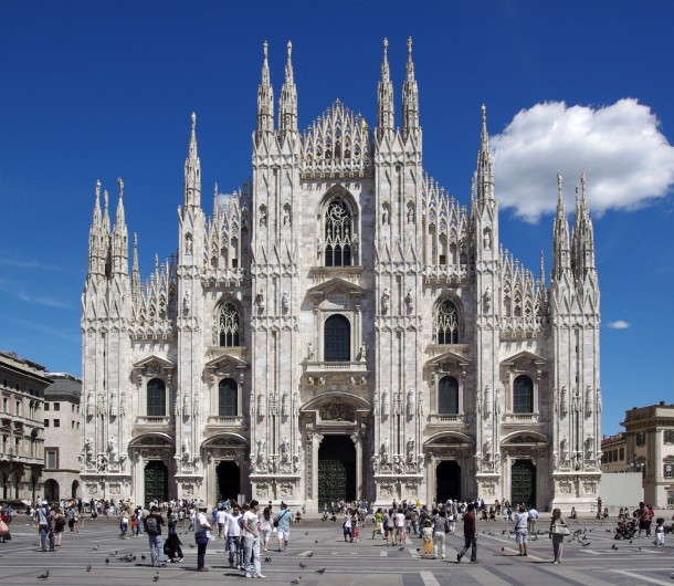 Cathedral in Milan Italy 