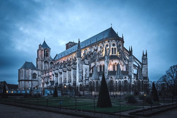 Cathedral of Bourges - Bourges France More photos on insta streetrealityphotography