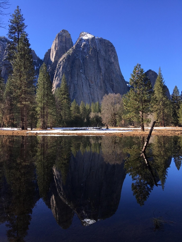 Cathedral Rocks Yosemite 