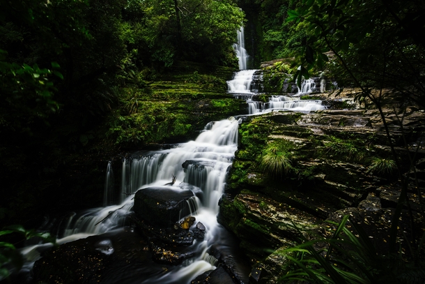 Catlins Waterfall NZ 