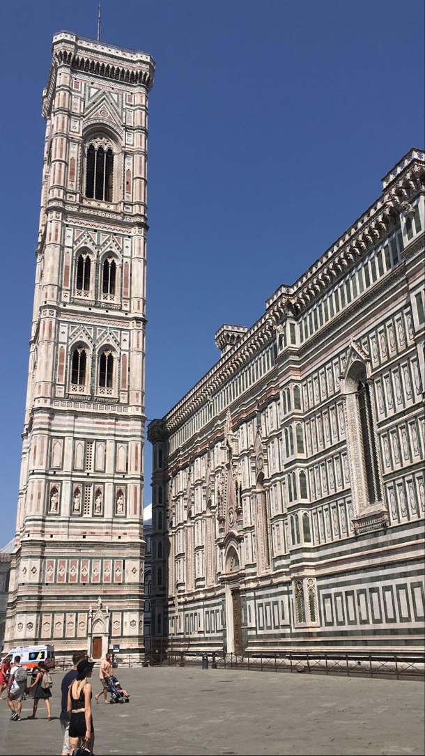 Cattedrale di Santa Maria del Fiore and Giottos Campanile in Florence 