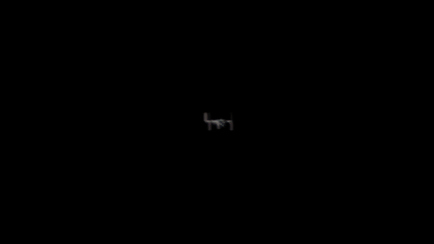 Caught a shot of the ISS as it went over my house Saturday Morning 