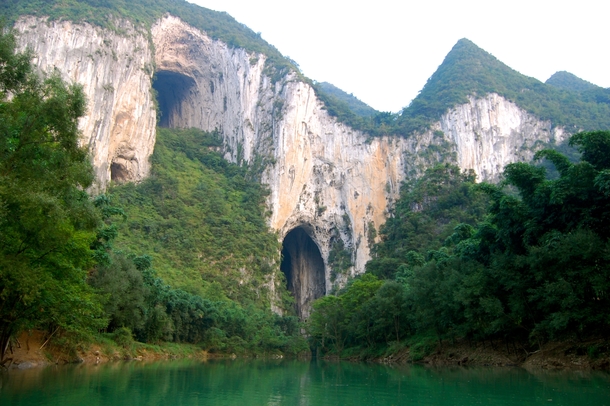 Caves in the Getu Valley Ziyun China 