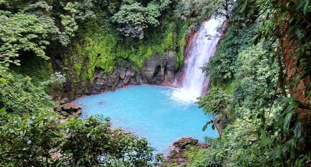 Celeste River Waterfalls Costa Rica 