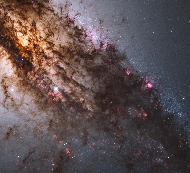 Central Centaurus A by NASA ESA Hubble Heritage STScI AURA-ESAHubble Collaboration
