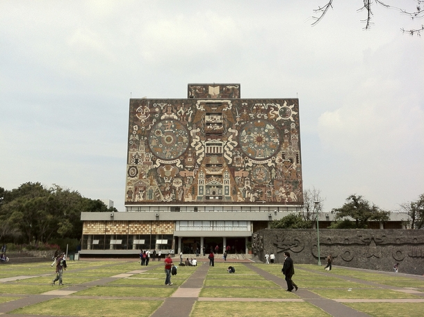 Central Library at the National Autonomous University of Mexico 