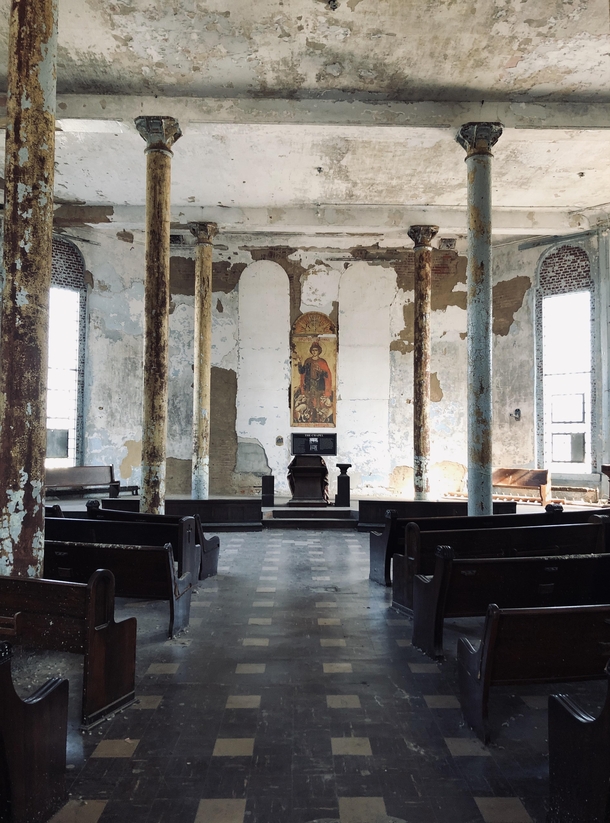 Chapel at the Mansfield Reformatory in Ohio