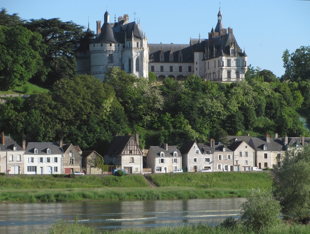 Chaumont-sur-Loire and its castle Loir-et-Cher France 