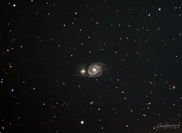 Check out my photo of the Whirlpool Galaxy