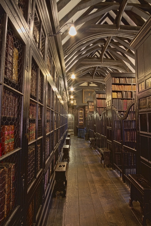 Chethams Library in Manchester England 