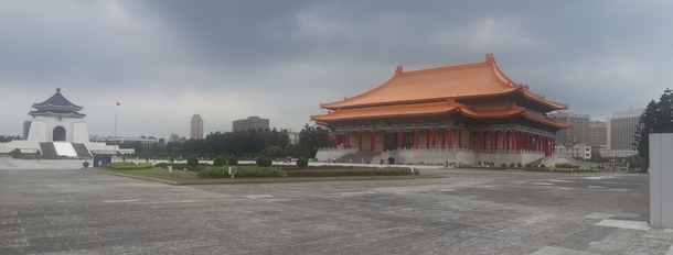 Chiang Kai-shek Memorial Hall in Taipei Taiwan By Yang Cho-cheng 