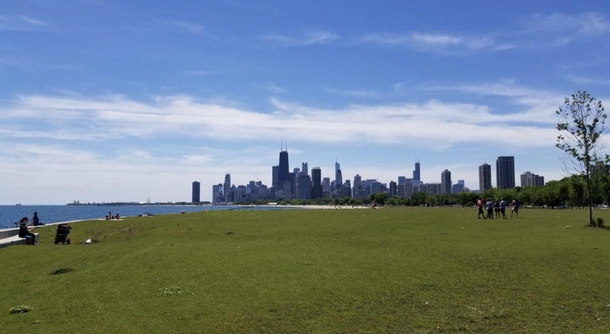 Chicago from Fullerton Beach