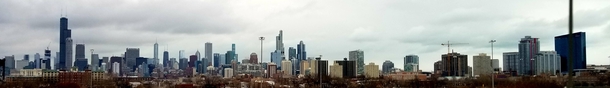 Chicago from the southwest