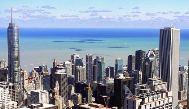 Chicago from Willis Tower th Floor Roof 
