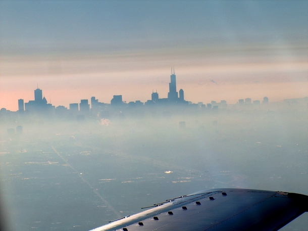 Chicago Skyline in November 