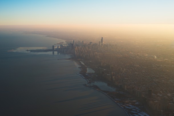 Chicago The City of Big Shoulders From Above 