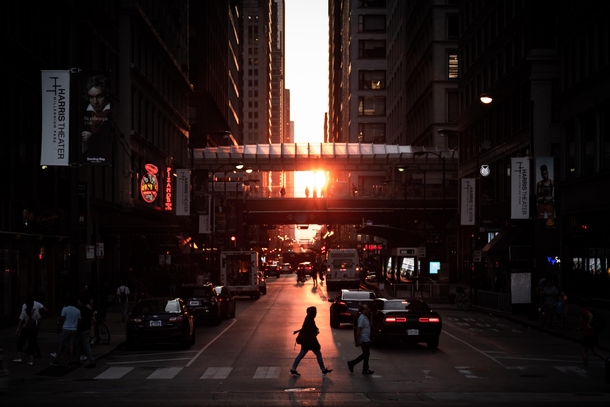 Chicagohenge   - Theres probably gonna be tons of shots of Chicago coming but henge season is finally upon us
