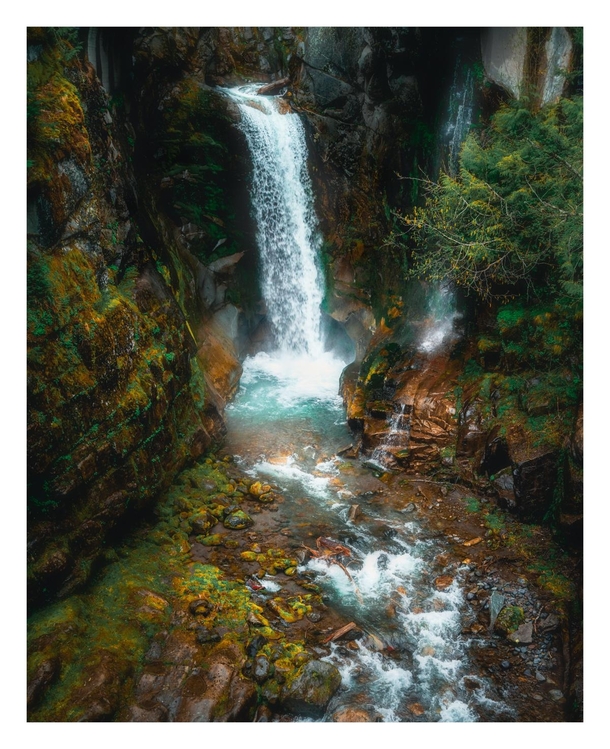 Christine Falls Mount Rainier National Park x  by james_films