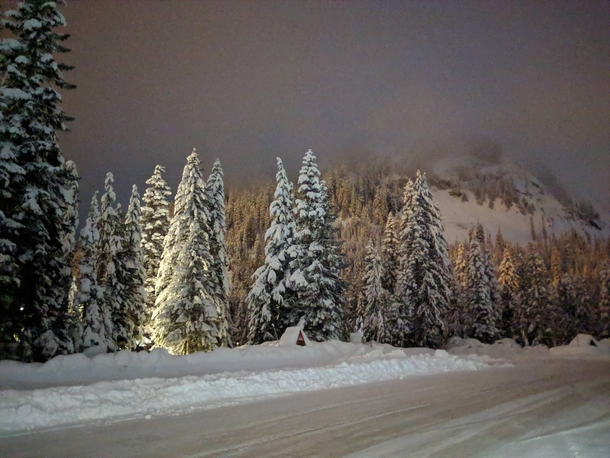 Christmas Eve in Snoqualmie Pass WA x 