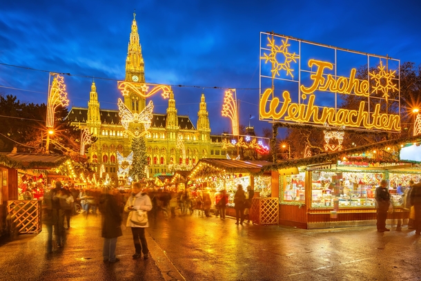 Christmas Market in Vienna 