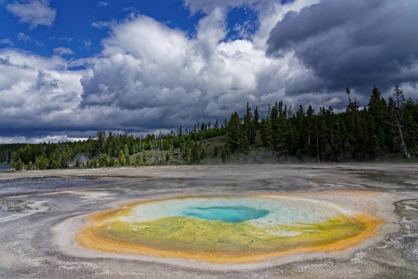 Chromatic Pool Yellowstone -- 