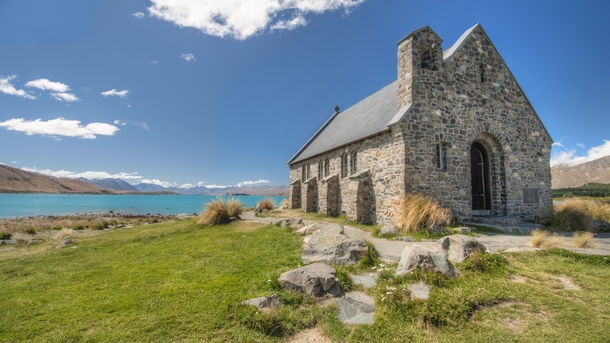 Church of the Good Shepherd Lake Tekapo New Zealand 