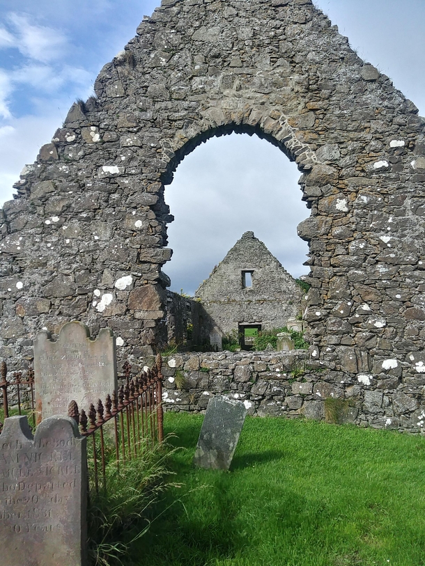 church ruins in Northern Ireland