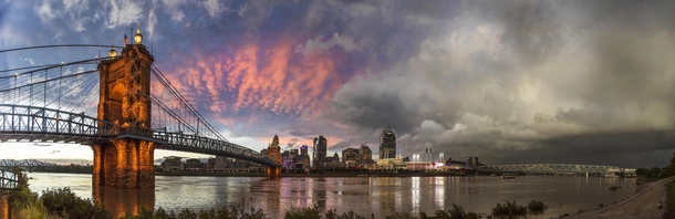 Cincinnati During Storm