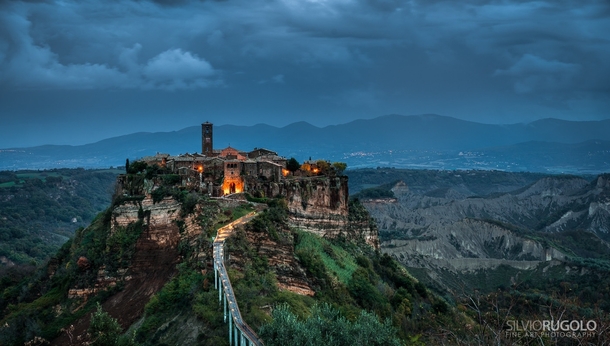 Civita di Bagnoregio Tuscany Italy  by Silvio Rugolo x-post rItalyPhotos