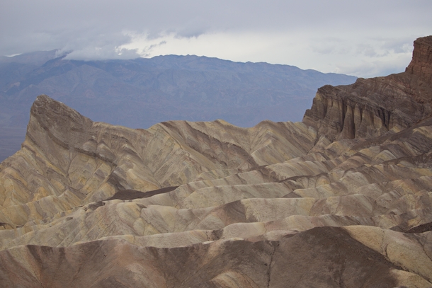 Classic Zabriskie Point at Death Valley OC x
