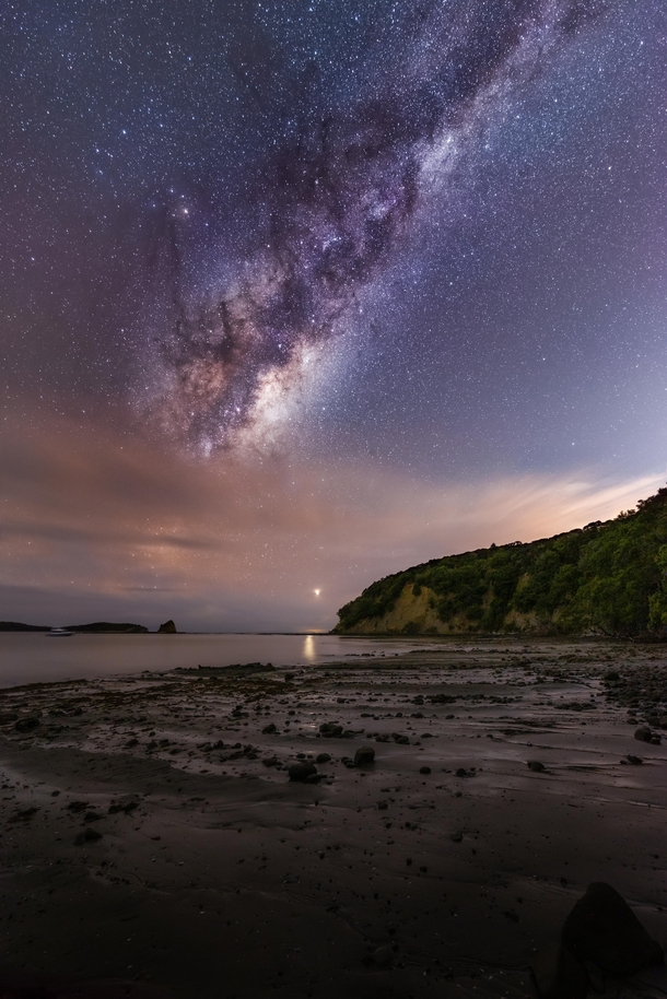 Clear winter night north of Auckland NZ x