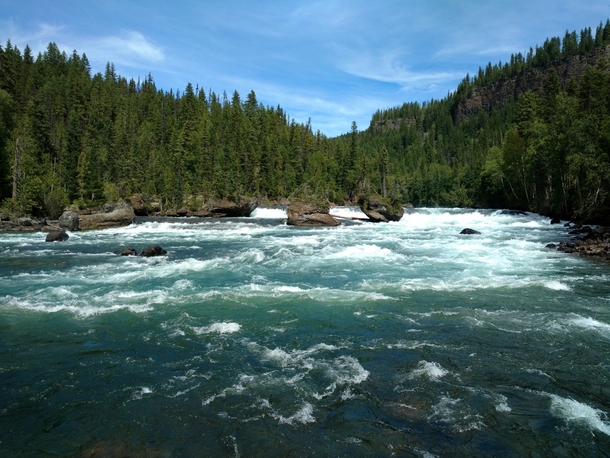 Clearwater River BC Canada 