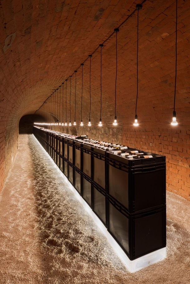 Clemens Strobl Winery in Austria designed by architecture firm Wolfgang Wimmer full set of photos inside 