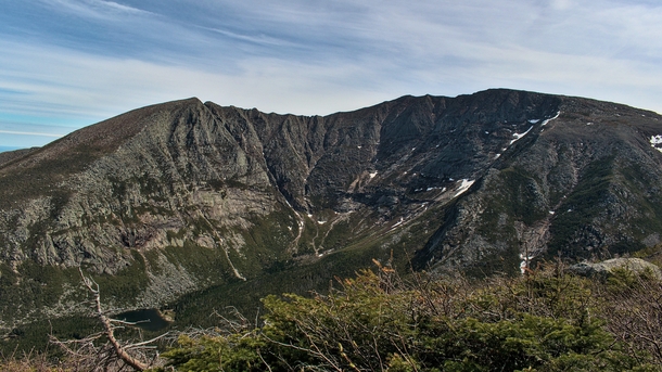 Climbing Mt Katahdin was one of the hardest hikes Ive ever done Baxter State Park Maine 