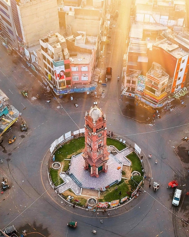 Clock Tower Faisalabad Pakistan - junaedkhalid