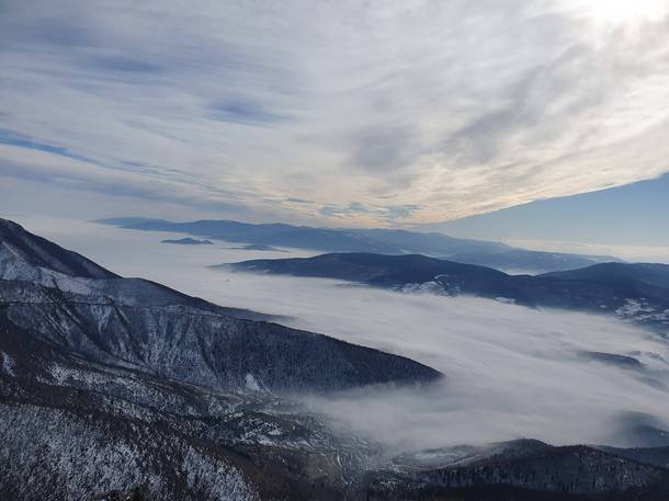 Cloud river Vlai Bosnia and Herzegovina 