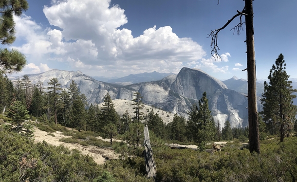 Clouds Rest and Half Dome Yosemite National Park California 
