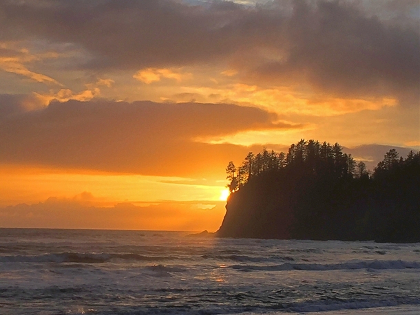 Coastal Sunset Oregon USA 