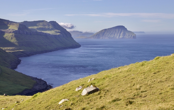 Coastline of the Faroe Islands 