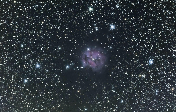 Cocoon Nebula   minute stacked exposure using a  in Reflector and EQ mount in Upstate NY