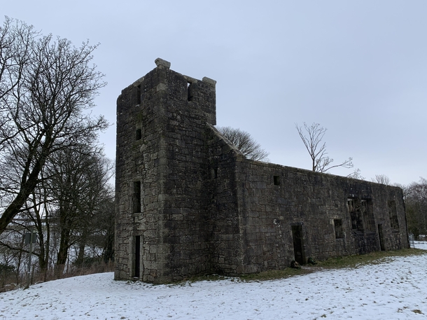 Collegiate Church ruins Renfrewshire Scotland